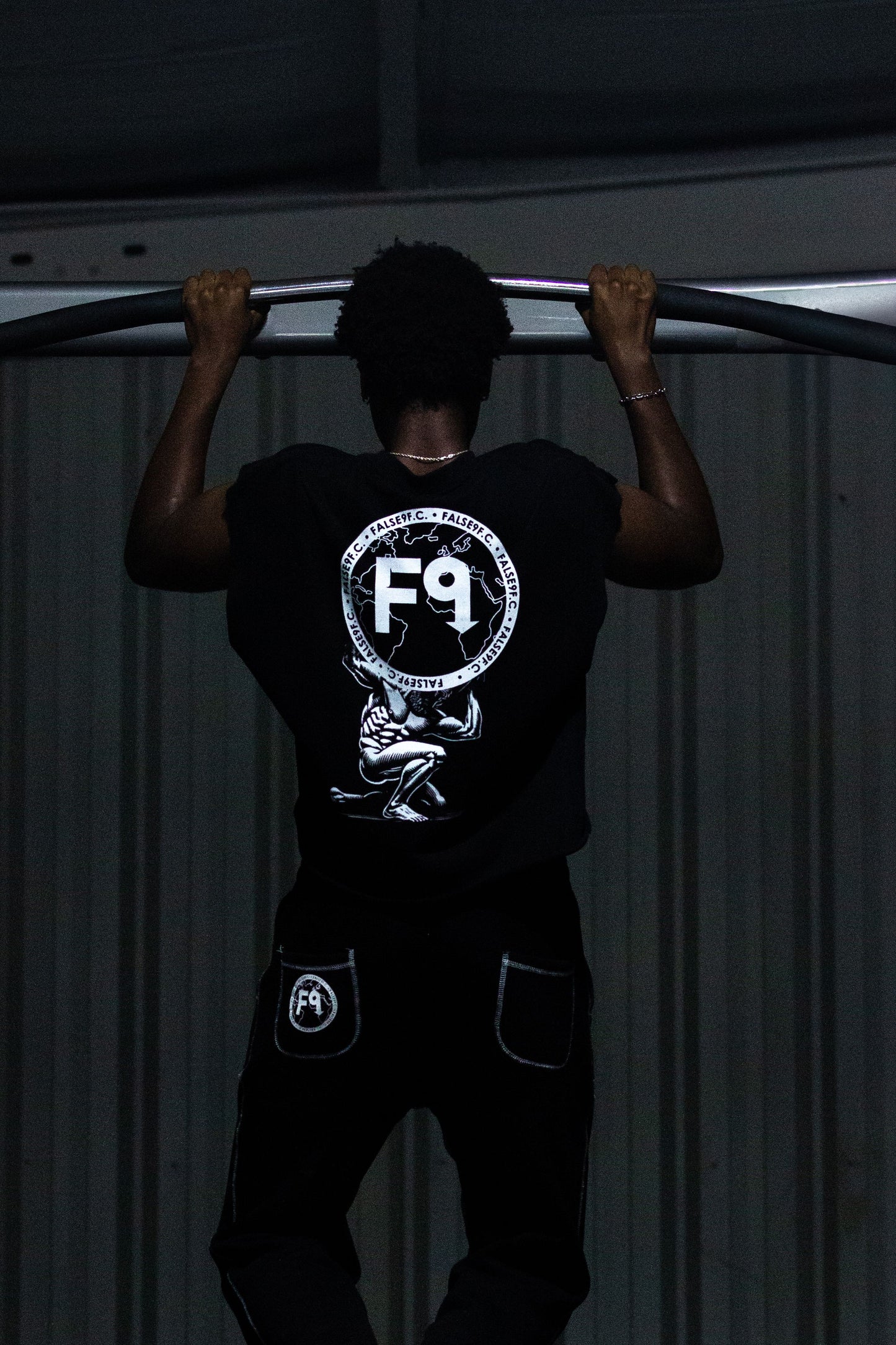 Black F9FC Tank Top