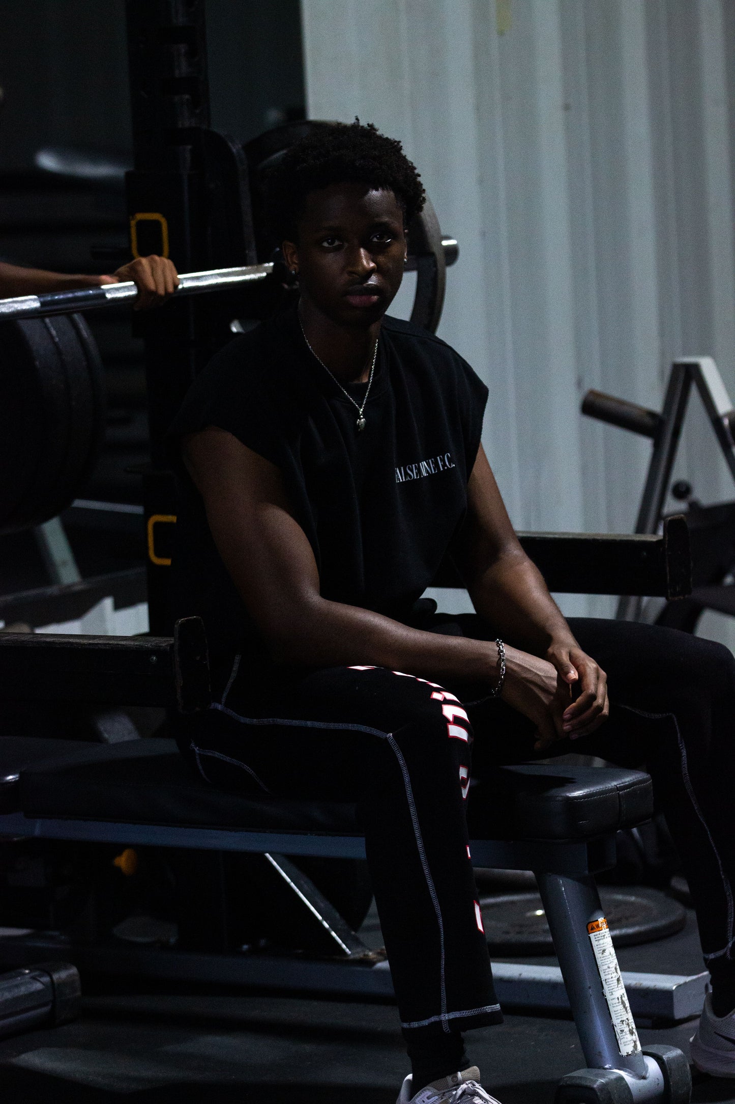 Black F9FC Tank Top