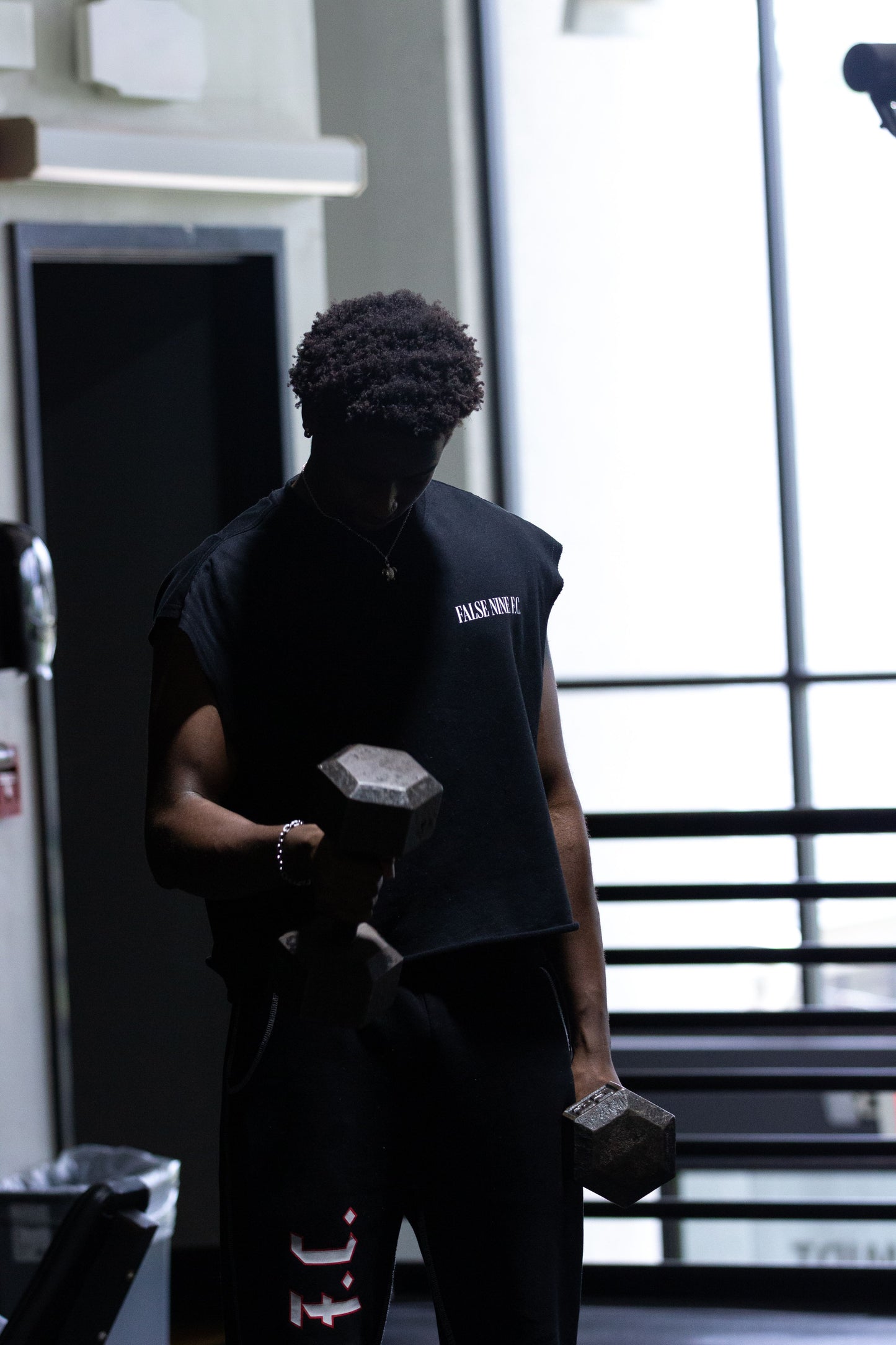 Black F9FC Tank Top