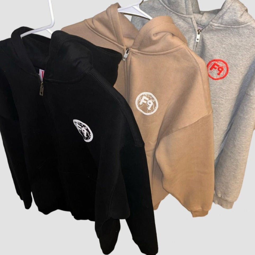 F9FC Zip-Up Hoodie Collection