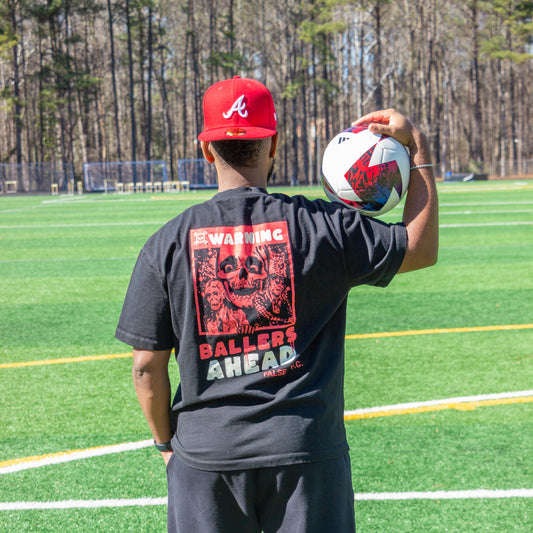 Black Halloween Edition 'Ballers Ahead' Graphic Tee